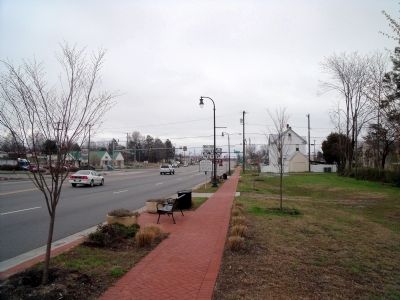 Downtown redevelopment evident in West Point, Va.. Click for full size. Downtown redevelopment evident in West Point, Va. image. Click for full size.