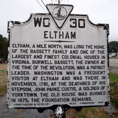 Eltham Marker image. Click for full size.