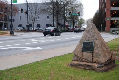 The Buncombe Road Marker image. Click for full size.