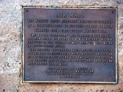 Air Mail Marker image. Click for full size.