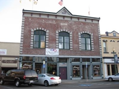 The Vacaville Odd Fellows Hall (Constructed 1889) image. Click for full size.
