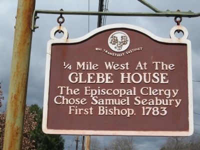 Glebe House Marker. Click for full size. Glebe House Marker image. Click for full size.
