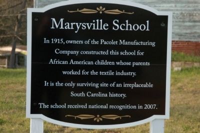 Marysville School Marker image. Click for full size.
