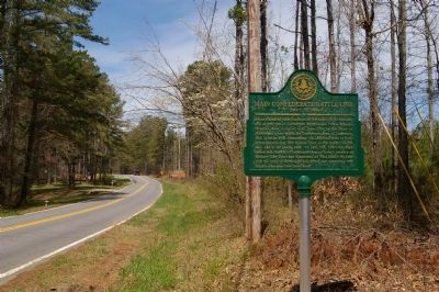 Main Confederate Battle Line Marker. Click for full size. Main Confederate Battle Line Marker image. Click for full size.