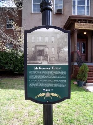McKenney House Marker image. Click for full size.
