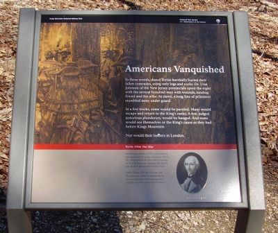 Americans Vanquished Marker image. Click for full size.