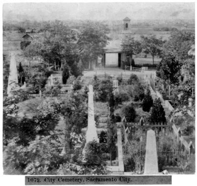 Sacramento City Cemetery image. Click for full size.