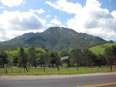 View of North Peak of Mount Diablo from Marsh Creek Springs image. Click for full size.