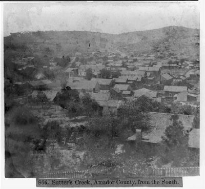 Sutter Creek - From the South image. Click for full size.