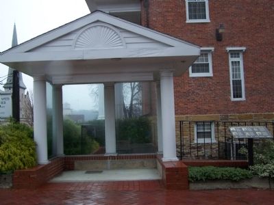 Site of Main Gate image. Click for full size.