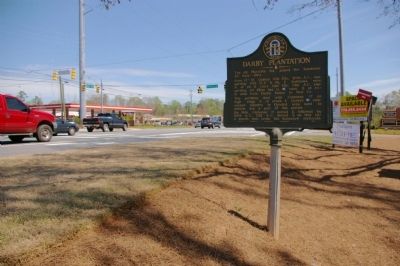 Darby Plantation Marker. Click for full size. Darby Plantation Marker image. Click for full size.