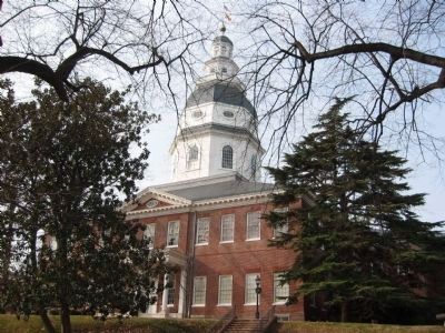 Maryland State House. Click for full size. Maryland State House image. Click for full size.