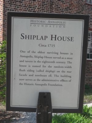 Shiplap House Marker image. Click for full size.