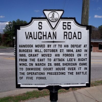 Vaughan Road Marker image. Click for full size.