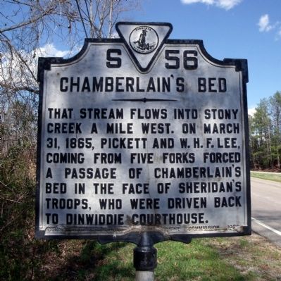 Chamberlain's Bed Marker image. Click for full size.