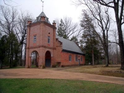 St. Peter's Church, New Kent County, Va. image. Click for full size.