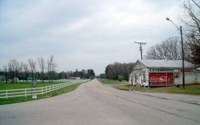 Old Stage Road & Heritage Road, Prince George, Va. image. Click for full size.
