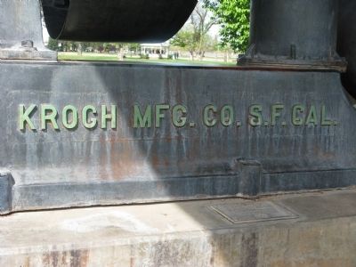 Krogh Mfg. Co., S.F. Cal.. Click for full size. Krogh Mfg. Co., S.F. Cal. image. Click for full size.