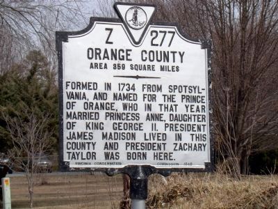 Orange County Face of Marker image. Click for full size.