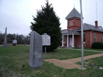 John Parke Custis and Martha Dandride marker at New Kent County Courthouse.. Click for full size. John Parke Custis and Martha Dandride marker at New Kent County Courthouse. image. Click for full size.