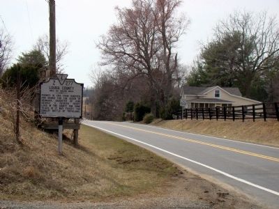 Orange County / Louisa County Marker image. Click for full size.