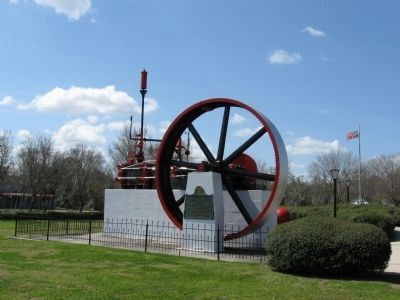 Steam Engine and Marker. Click for full size. Steam Engine and Marker image. Click for full size.