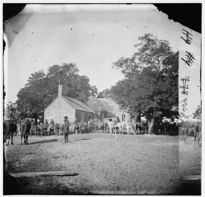 Charles City Court House, Va. Rear view of the courthouse.. Click for full size. Charles City Court House, Va. Rear view of the courthouse. image. Click for full size.