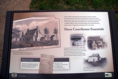 Three Courthouse Essentials Marker image. Click for full size.