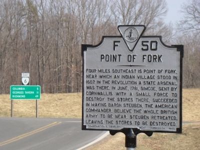 Point of Fork Marker image. Click for full size.