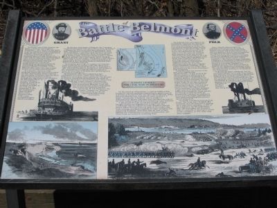 The Battle of Belmont Marker image. Click for full size.