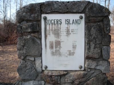 Rogers Island Marker image. Click for full size.