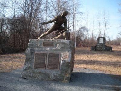 Statue of Major Robert Rogers image. Click for full size.