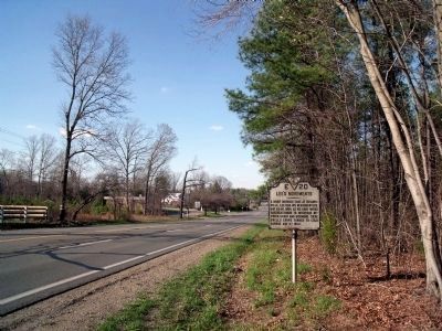 Lee's Movements Marker on US Route 1 north. Click for full size. Lee's Movements Marker on US Route 1 north image. Click for full size.