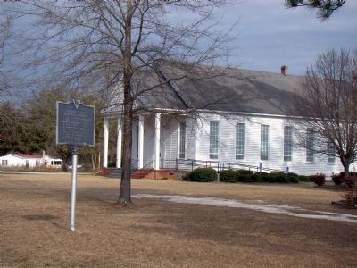 Catfish Creek Baptist Church and Marker. Click for full size. Catfish Creek Baptist Church and Marker image. Click for full size.