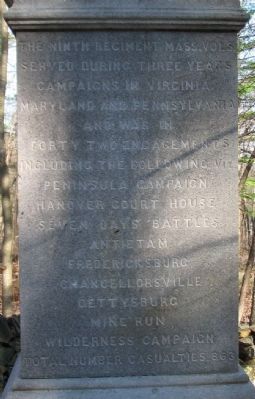 Back of Monument. Click for full size. Back of Monument image. Click for full size.