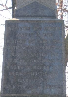 Back of Monument. Click for full size. Back of Monument image. Click for full size.