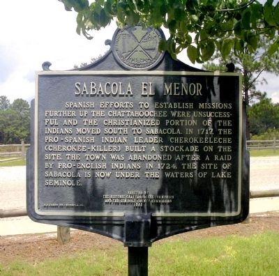 Reverse side of Sabacola El Menor Marker image. Click for full size.