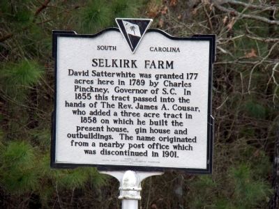 Selkirk Farm Marker image. Click for full size.