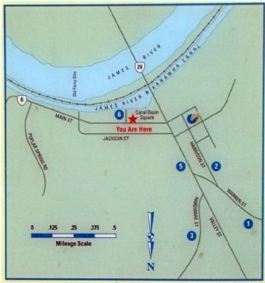 Closeup of Map Shown on Marker. Click for full size. Closeup of Map Shown on Marker image. Click for full size.