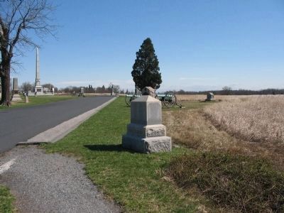 143rd Pennsylvania Infantry Monument. Click for full size. 143rd Pennsylvania Infantry Monument image. Click for full size.