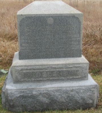 143rd Pennsylvania Infantry Monument. Click for full size. 143rd Pennsylvania Infantry Monument image. Click for full size.