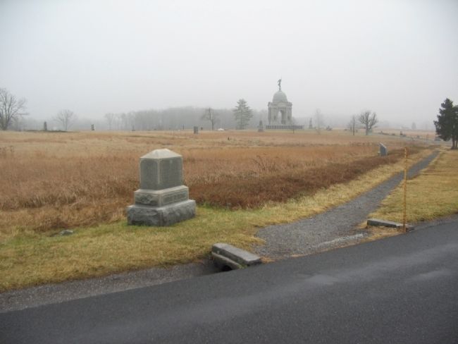 143rd Pennsylvania Infantry Monument. Click for full size. 143rd Pennsylvania Infantry Monument image. Click for full size.
