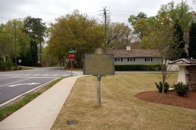 Howard's March to Buckhead Marker image. Click for full size.