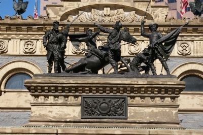 Soldiers' and Sailors' Monument detail image. Click for full size.