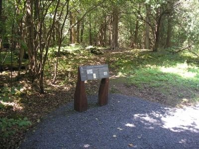 Marker in Mount Independence State Historic Site image. Click for full size.