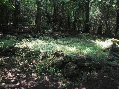 Officers Quarters Foundations image. Click for full size.