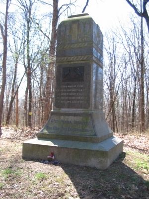 61st Pennsylvania Infantry Monument. Click for full size. 61st Pennsylvania Infantry Monument image. Click for full size.