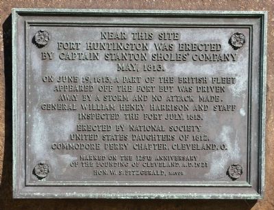 Fort Huntington Marker image. Click for full size.