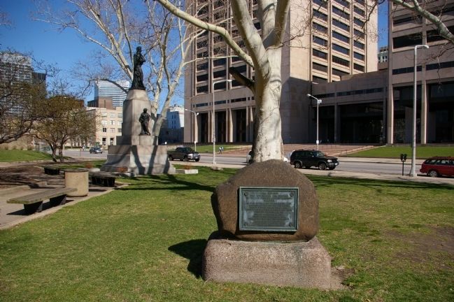 Fort Huntington Marker image. Click for full size.