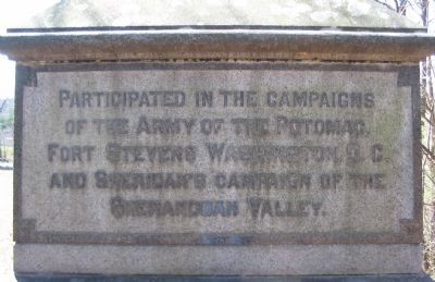 Back of Monument image. Click for full size.